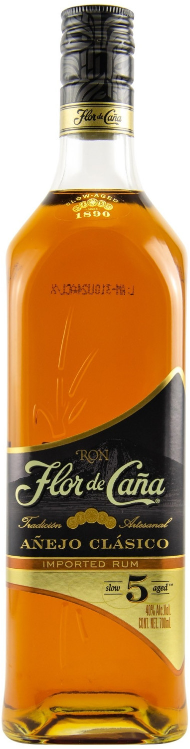 Flor de Cana Añejo Clasico 5 ans 0,7 L 40 %