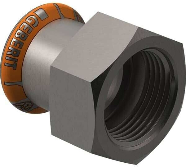 Geberit Mapress Therm Übergang mit Innengewinde Ø 35 mm Rp 1 1/4 ...