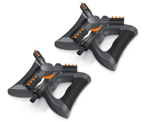 Brandson Kreisregner 360° 3 Arm 2er Set bis 314 m² 10 m