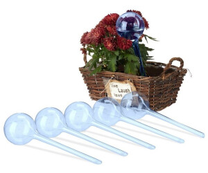 Relaxdays Bewässerungskugeln 6er Set blau (10045707_45)