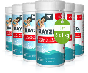 BAYZID Chlorgranulat für Pools 6x1kg
