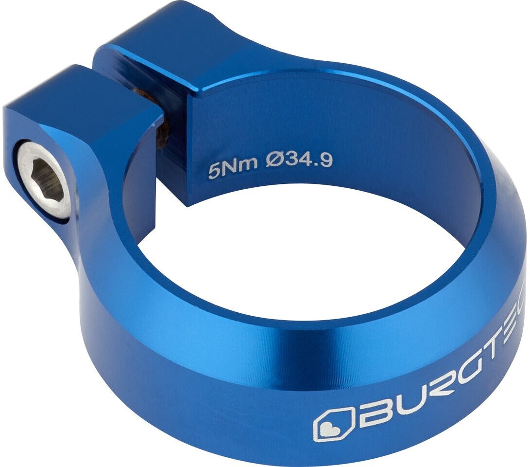 Burgtec Sattelklemme blau 34,9 mm (10513)