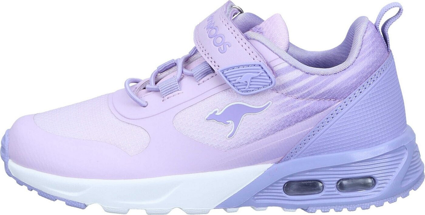 KangaROOS Uniseks kinderen K-Breezeyard Ev sneakers, Dk Navy Lime, 34 EU