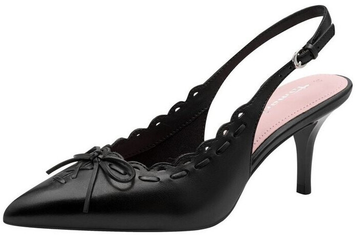 Escarpin en cuir   noir 1 29606 42 001 : Achetez en ligne les Escarpins à bride