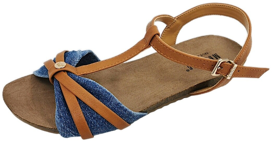 MUSTANG 1307-811 Sandali Donna Con Cinghie Incrociate E Chiusura Velcro – Comodi E Alla Moda - 3