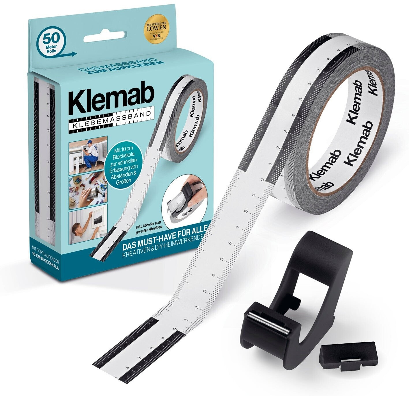 Klemab Adhesive tape 50 x 2.5 cm