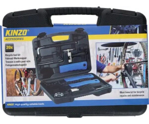 Crivit Fahrradwerkzeugkoffer-Set 20-teilig – Universelles Bike-Reparatur-Set Im Praktischen Koffer