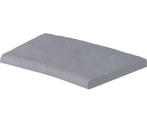 Weserwaben Margo Perlgrau 50 x 31 x 3,2 cm (Radius 120 cm)