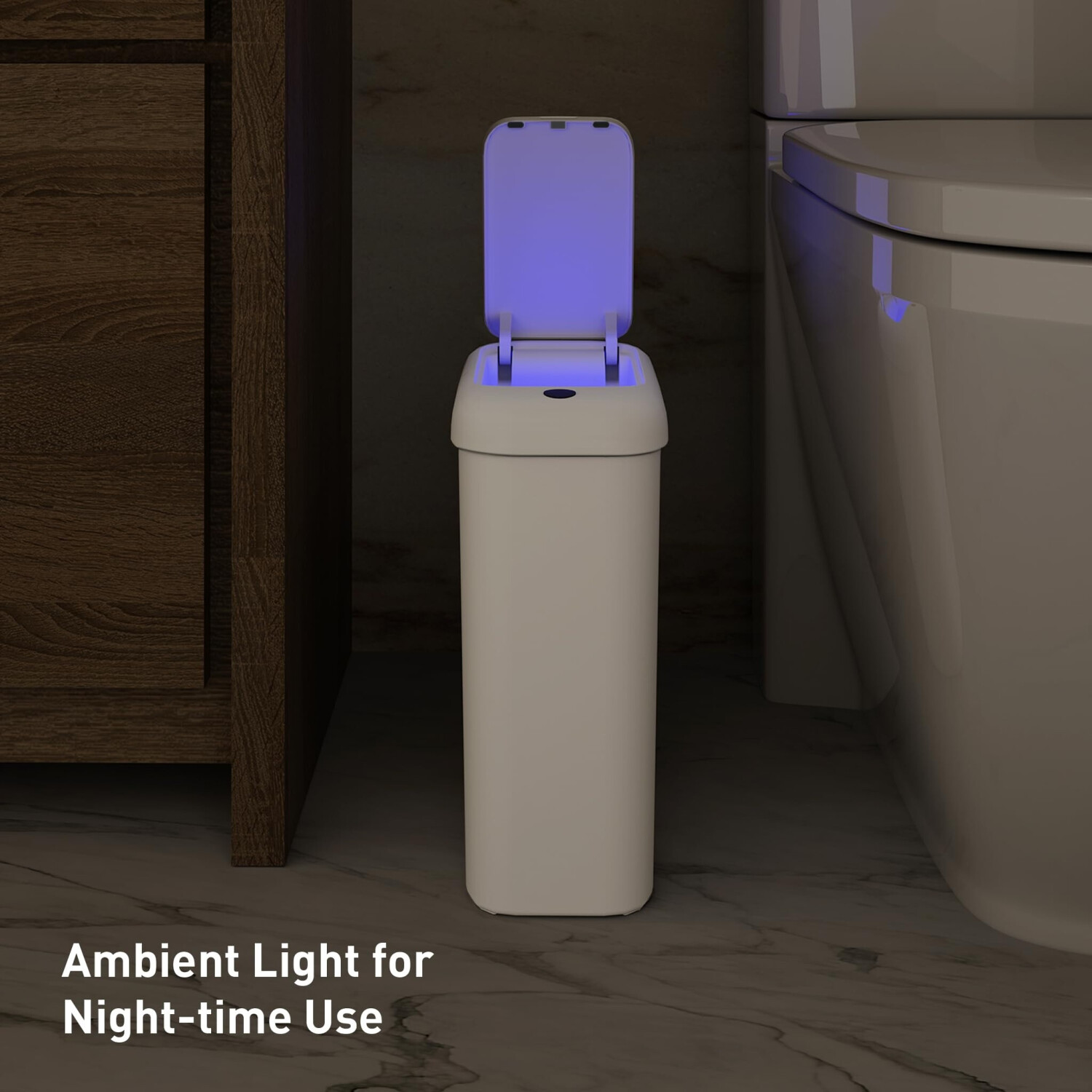Eko Automatischer Badezimmer-Mülleimer mit Deckel 10L Weiß ab 32,10 € (Oktober 2026)
