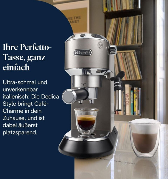 De'Longhi Dedica Style EC 685.TB titan, Bild 4