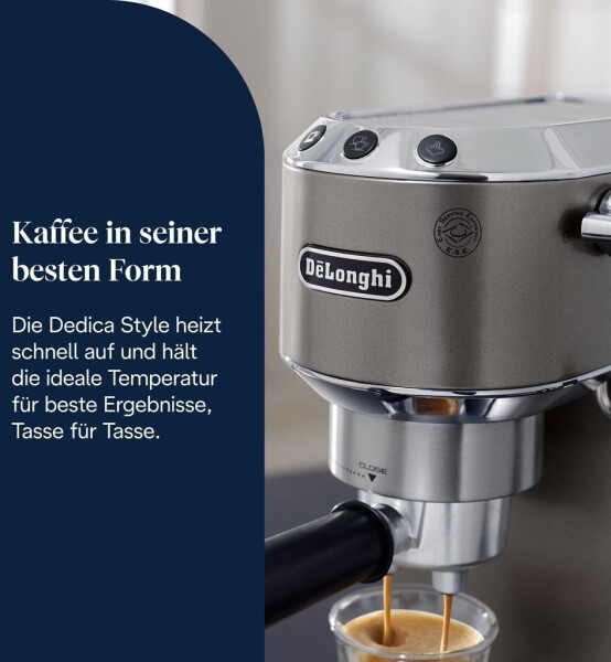 De'Longhi Dedica Style EC 685.TB titan, Bild 7