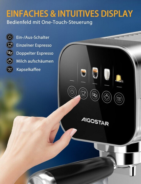 Aigostar Barista Edelstahl, Bild 2