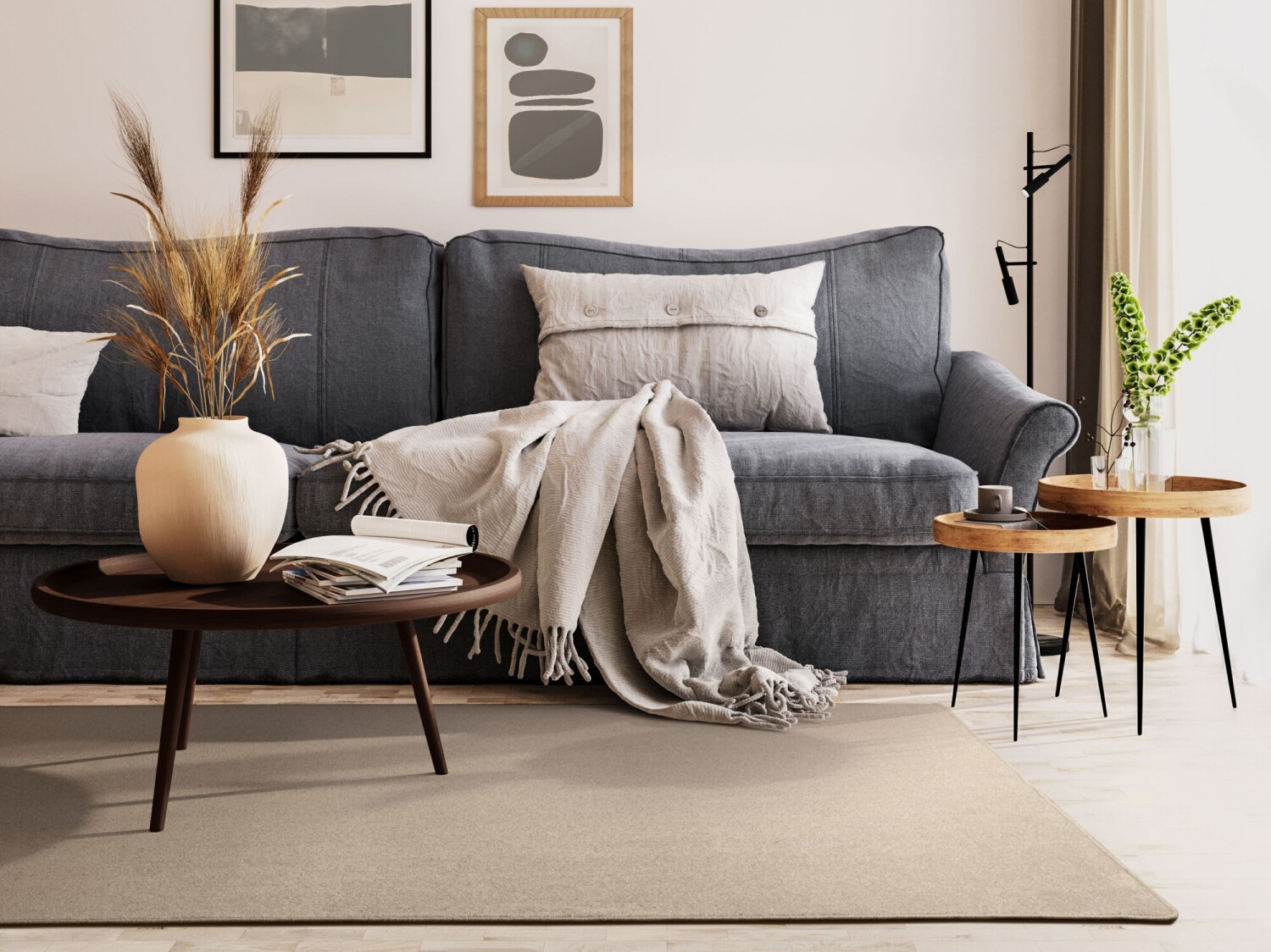 Steffensmeier Teppich Cambridge Young Rechteckig Kurzflor Teppich Wohnzimmer Taupe 160 cm x 230 cm (332092) ab 64,90 € (Oktober 2026)
