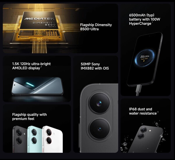 Xiaomi Poco X8 Pro 8GB 256GB Black, Bild 6