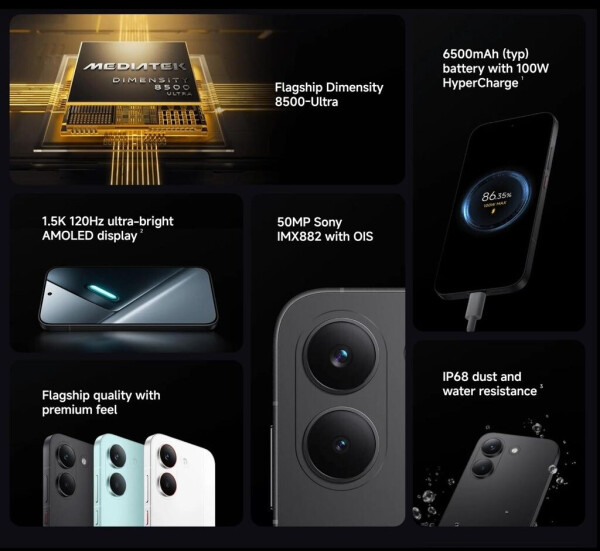 Xiaomi Poco X8 Pro 12GB 512GB Black, Bild 6