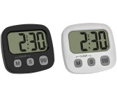 TFA Dostmann Cube Timer Ei Timer uova Bianco, Giallo digitale
