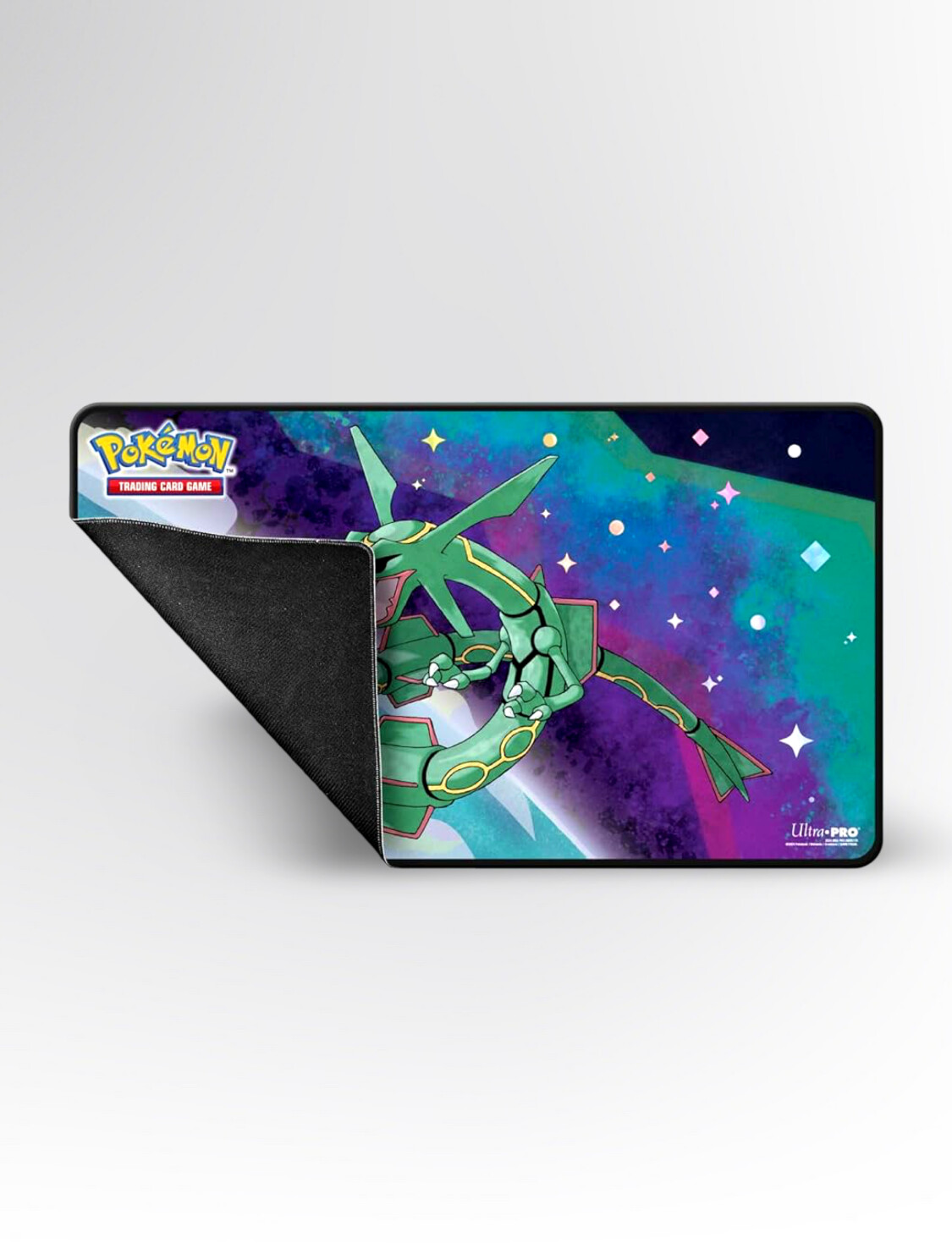 Tapis De Cartes à Jouer Ultra PRO - Rayquaza Legendary Pokémon 15 Foil Playmat For Playing Cards - Ideal For Pokemon Enthusiasts | Perfect Playmat Accessory For Every TCG Lover Tapis De Jeux