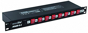 Eurolite Prise femelle avec terre Board 8-S m/8x