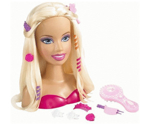 Tête à Coiffer et à MaquIller Deluxe 30 Accessoires Cheveux & MaquIllage Jouet pour Enfants dès 3 Ans BAR17 Visiter la boutique BarbieBarbie 