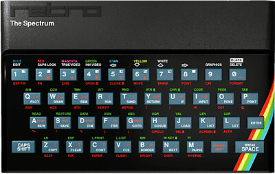 Retro Games The Spectrum Black