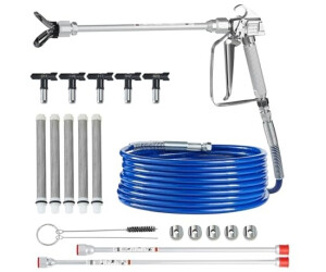 VEVOR Airless Farbspritzpistole und Schlauch Set 3600 PSI Farbspritzschlauch-Set mit 5 Spitzen 211 315 417 517 623 ab 48,35 € (Oktober 2026)