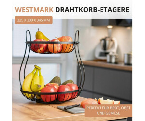 Westmark Obstschale Doppio 2-stöckig Stahl Schwarz ab 20,34 € (Oktober 2026)