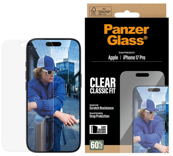 PanzerGlass Screen Protector Classic Fit Apple iPhone 17 Pro, Bild 2