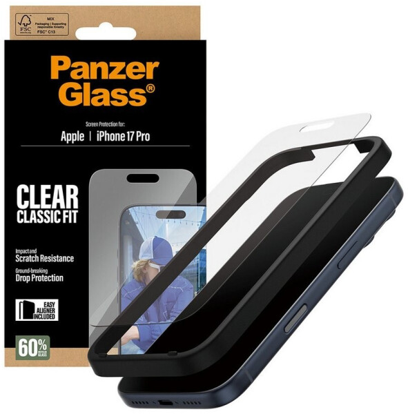 PanzerGlass Screen Protector Classic Fit Apple iPhone 17 Pro, Bild 5