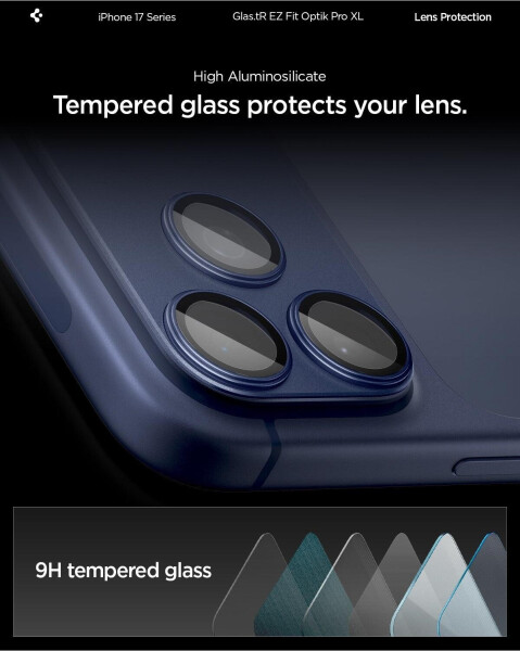 Spigen Glas.tR Ez Fit Optik Pro XL 1-Pack Apple iPhone 17 Pro, Bild 17