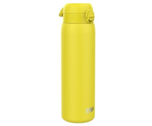 Gourde ION8 1,2 L En Acier Inoxydable - Anti-fuite, Ouverture Facile, Lavable Vaisselle, Poignée - Kaki