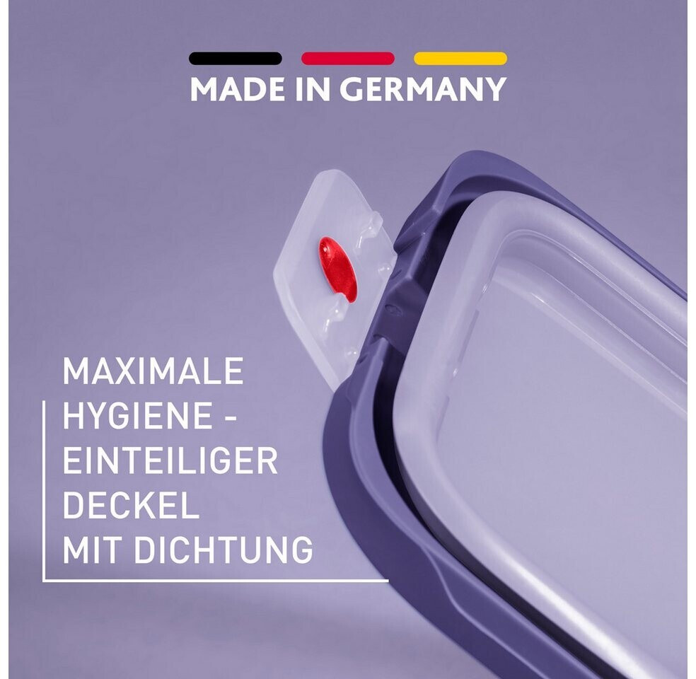 Emsa oneClick Frischhaltedose 0,5L Violett (N1210300) ab 4,99 € (Oktober 2026)