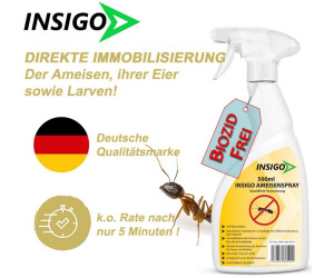 Insigo Ameisenspray 25 l Spray ab 239,99  inkl. Versand | Vergleiche 2  Angebote auf idealo.de