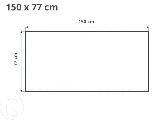 GFP - Garten- & Freizeit-Profi Hochbeet 150 x 77 x 39 cm Anthrazit ...