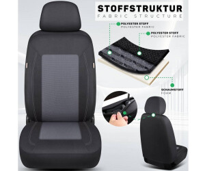 Coprisedili auto Coprisedile universale Protettore del sedile per Opel Antara Set nero rosso