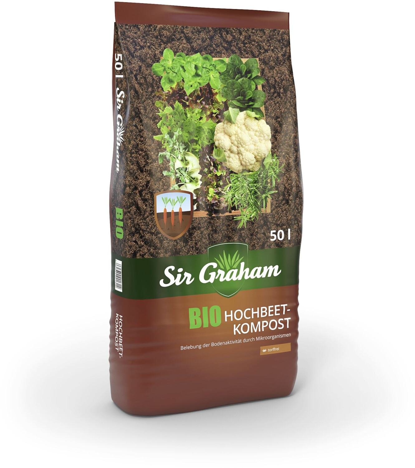 BayWa Sir Graham Bio Hochbeetkompost torffrei 50 l ab 8.99  | Vergleiche 1  Angebote auf idealo.de