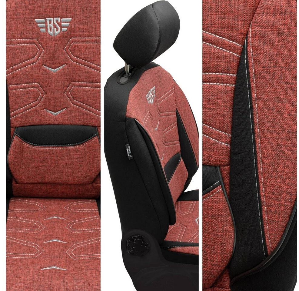 BREMER SITZBEZÜGE Autositzbezug Für Toyota Yaris Cross Bj Ab 2021  FV3 Set Komplettset Vorne Und Hinten In Schwarz Braun S08et0cl