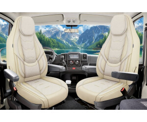 Bremer Sitzbezüge Autositzbezüge für Citroen Jumper Typ 250 Bj ab 2006 (DPL505) Set 2-tlg. Fahrer und Beifahrer Beige ab 179,10 € | Preisvergleich bei