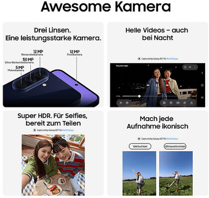 Samsung Galaxy A57 8GB 128GB Awesome Gray, Bild 21