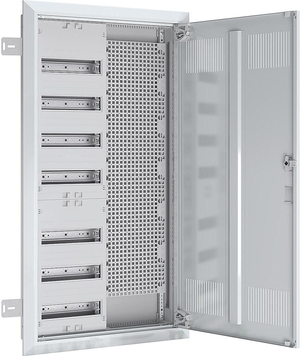 ABN UK27RM8860 UP/HW T:110mm mit Lüftungstüre 7 Reihen REG Mediafeld ...