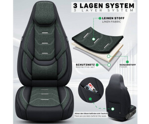 BREMER SITZBEZÜGE Set di 2 coprisedili per piloti compatibili con camper Hymer D