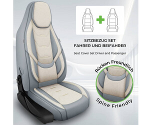 Autostoelhoezen Volledige Set Voor Volvo Xc60 II SUV(2017-2025), Waterdichte Ademende Stoelhoezen Stoelbeschermers Interieur Accessoires,C/Black
