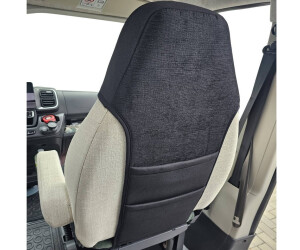 Bremer Sitzbezüge Afscheidingsgordijn voor bestuurderscabine van FIAT Ducato Type 250 vanaf 2006, zwart, accessoire voor camper