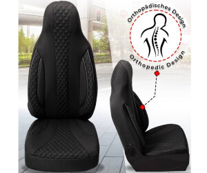 Bremer Sitzbezüge BMW 3er F30 & F31 Fahrer & Beifahrer ab 2011-2019 2er Pack in Schwarz (G102) ab 63,99 € | Preisvergleich bei
