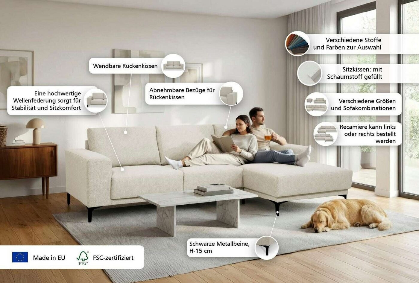Otto Home Ecksofa 
