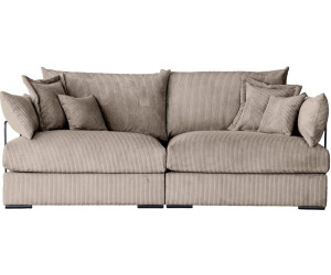 Home Affaire Big- Casa Breite 190 cm Mega- in Cord oder Chenille-Struktur wählbar mit Federkern taupe ab 599,99 € (Oktober 2026)