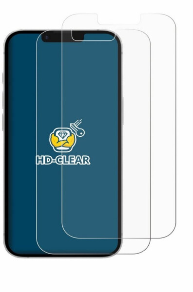 BROTECT Schutzfolie für Apple iPhone 17e, 2 Stück, Displayschutz Schutz Folie Klar Transparent, Bild 2