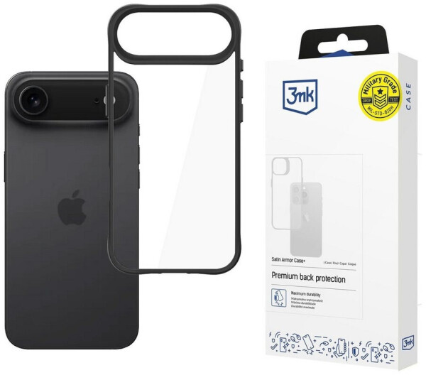 3mk Hülle Apple iPhone 17 Transparent Schwarz