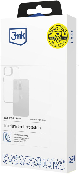 3mk Hülle Apple iPhone 17 Transparent Schwarz, Bild 2
