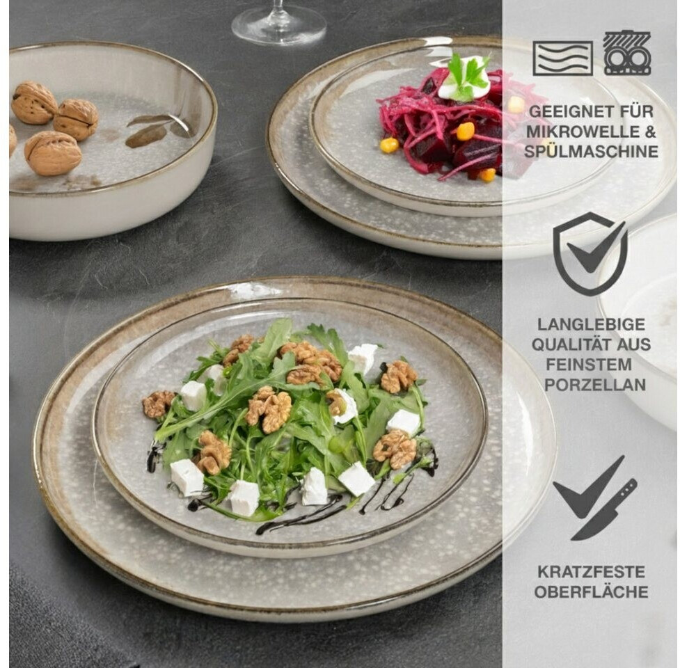 Moritz & Moritz BLOSSOM Porzellan Geschirrset 12 Personen 48-tlg. ab 229,99 € (Oktober 2026)