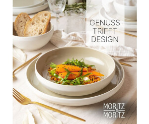 Moritz & Moritz CAVO Steingut Geschirrset 12 Personen 36-tlg. Sand ab 269,99 € (Oktober 2026)